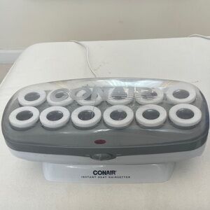 Conair Instant Heat Hairsetter - White and Gray No clips